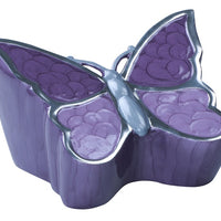 Scratch & Dent Purple Soulful Wings Butterfly Cremation Urn- IUFH146