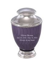 Zejtar Series - Purple Pearl Cremation Urn - IUFH152AL
