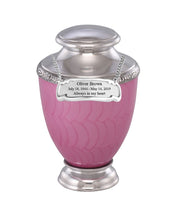 Zejtar Series - Pink Pearl Cremation Urn - IUFH153AL