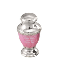 Zejtar Series - Pink Pearl Cremation Urn - IUFH153AL