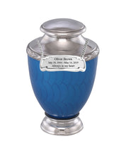 Zejtar Series - Blue Pearl Cremation Urn - IUFH154AL