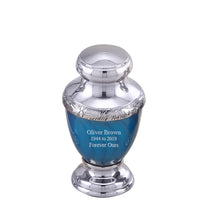 Zejtar Series - Blue Pearl Cremation Urn - IUFH154AL