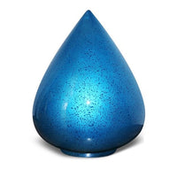 Dewdrop Fiberglass Urn - IUFS100-Blue