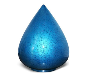 Dewdrop Fiberglass Urn - IUFS100-Blue