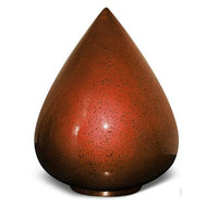 Dewdrop Fiberglass Urn - IUFS100-Brown