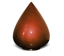 Dewdrop Fiberglass Urn - IUFS100-Brown