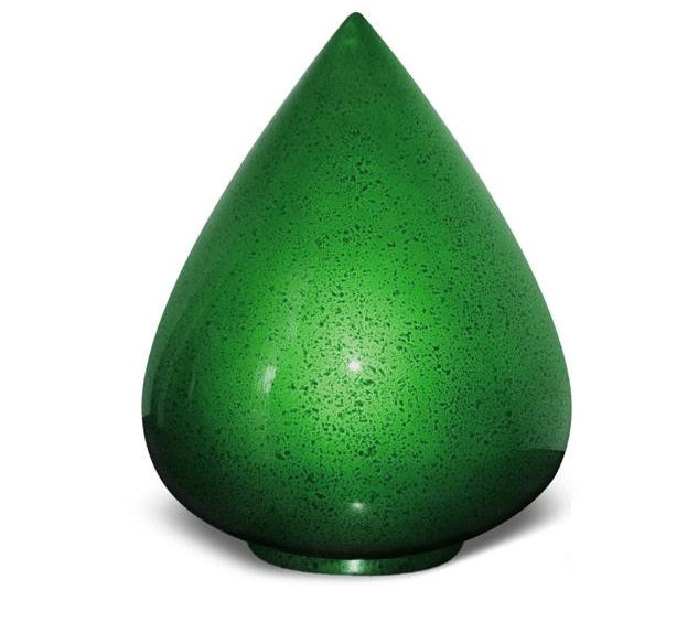 Dewdrop Fiberglass Urn - IUFS100-Green