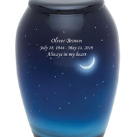 Hand Painted Midnight Moon - IUHP120