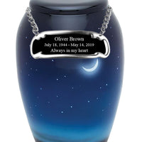 Hand Painted Midnight Moon - IUHP120