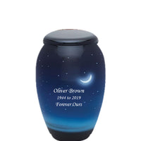 Hand Painted Midnight Moon - IUHP120
