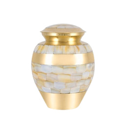 Baby Mother of Pearl Cremation Urn - IUIN106