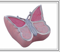 Soulful Wings Butterfly Infant Urn - Blue or Pink - IUIN112