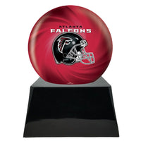 Football Trophy Urn Base with Optional Atlanta Falcons Team Sphere