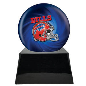 Football Trophy Urn Base with Optional Buffalo Bills Team Sphere NFL