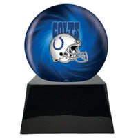 Football Trophy Urn Base with Optional Indianapolis Colts Team Sphere NFL