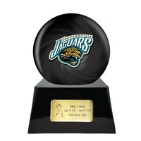 Football Trophy Urn Base with Optional Jacksonville Jaguars Team Sphere
