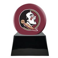 College Football Trophy Urn Base with Optional Florida State University Seminoles Team Sphere