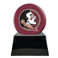 College Football Trophy Urn Base with Optional Florida State University Seminoles Team Sphere
