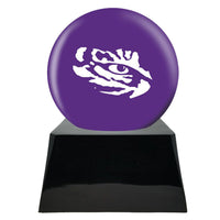 College Football Trophy Urn Base with Optional LSU Tigers Team Sphere