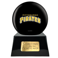 Baseball Trophy Urn Base with Optional Pittsburgh Pirates Team Sphere
