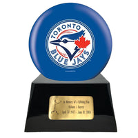 Baseball Trophy Urn Base with Optional Toronto Blue Jays Team Sphere