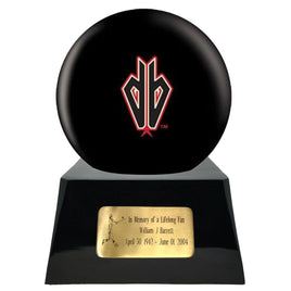 Baseball Trophy Urn Base with Optional Arizona Diamondbacks Team Sphere