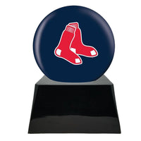 Baseball Trophy Urn Base with Optional Boston Red Sox Team Sphere