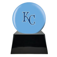 Baseball Trophy Urn Base with Optional Kansas City Royals Team Sphere