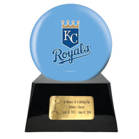 Baseball Trophy Urn Base with Optional Kansas City Royals Team Sphere