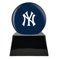 Baseball Trophy Urn Base with Optional New York Yankees Team Sphere