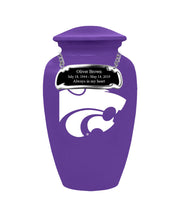 Fan Series - Kansas State University Wildcats Purple Memorial Cremation Urn - IUKST101