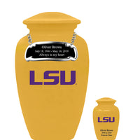 Fan Series - Louisiana State University Tigers Memorial Cremation Urn - IULSU101