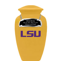 Fan Series - Louisiana State University Tigers Memorial Cremation Urn - IULSU101