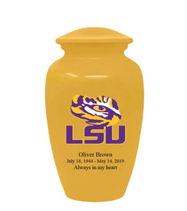 Fan Series - Louisiana State University Tiger Eye Memorial Cremation Urn - IULSU102