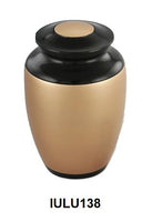 Humble Series - Classic Urns in Gold or Pewter - IULU138 & IULU139