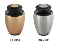 Humble Series - Classic Urns in Gold or Pewter - IULU138 & IULU139
