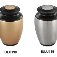 Humble Series - Classic Urns in Gold or Pewter - IULU138 & IULU139