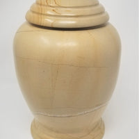 Wood Marble Kylix Real Marble Urn - IUMA111
