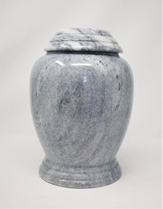 Greyed Kylix Real Marble Urn - IUMA117