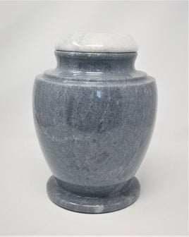 Greyed Olpe Real Marble Urn - IUMA118