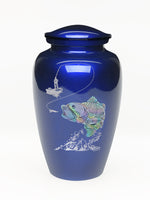 Exquisite Series - Mother of Pearl Seabass on Blue - IUME107
