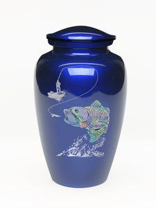 Exquisite Series - Mother of Pearl Seabass on Blue - IUME107