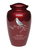 Exquisite Series - Mother of Pearl Cardinal on Red - IUME114