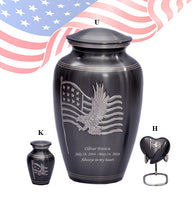 Military Series - American Honor and Glory Cremation Urn - IUMI109
