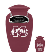 Fan Series - Mississippi State University Bulldogs Memorial Cremation Urn - IUMIST100