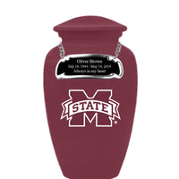 Fan Series - Mississippi State University Bulldogs Memorial Cremation Urn - IUMIST100