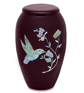 Mother of Pearl Hummingbird on Color - IUMOP119