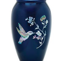 Mother of Pearl Hummingbird on Color - IUMOP119