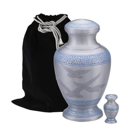 Arcade Flying Dove Cremation Urn with Keepsake - Overstock Deal - IUMS143