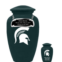 Fan Series - Michigan State University Spartans Memorial Cremation Urn - IUMST100